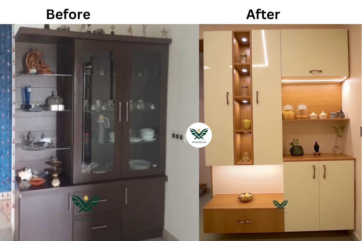Modular Crockery Unit | ARK TOWERS(Hyderabad) Project | VM Modular