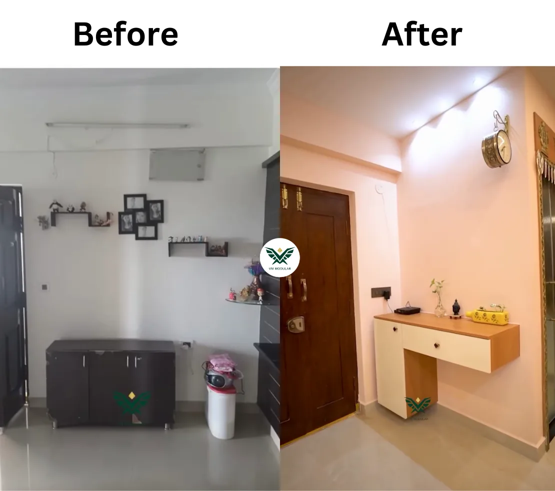 Foyer Area Design | ARK TOWERS(Hyderabad) Project | VM Modular
