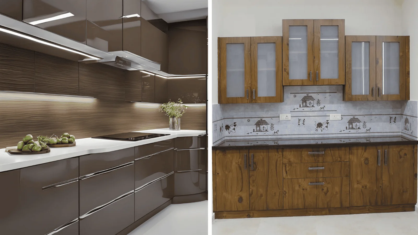 Acrylic Finish vs Veneer Finish: Which Is More Durable for Kitchen Cabinets?