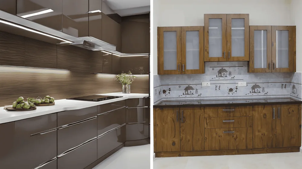 Acrylic Finish vs Veneer Finish: Which Is More Durable for Kitchen Cabinets?