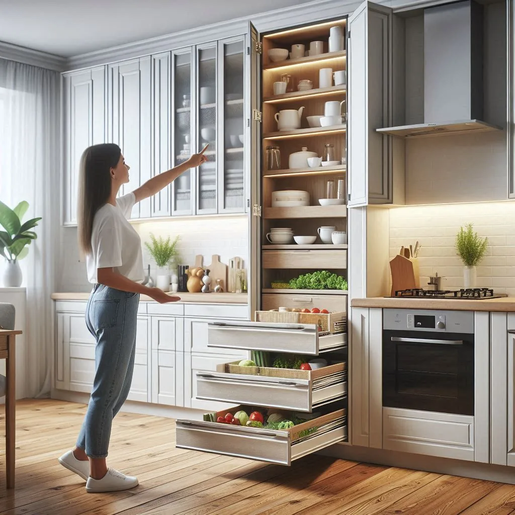 Modular Kitchens Reduce Clutter