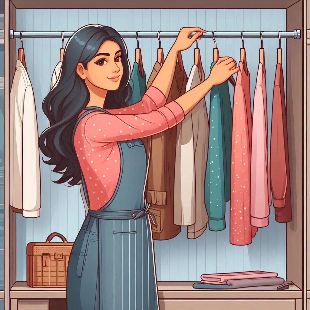Modular Wardrobe with Adjustable Features for Growing Families
