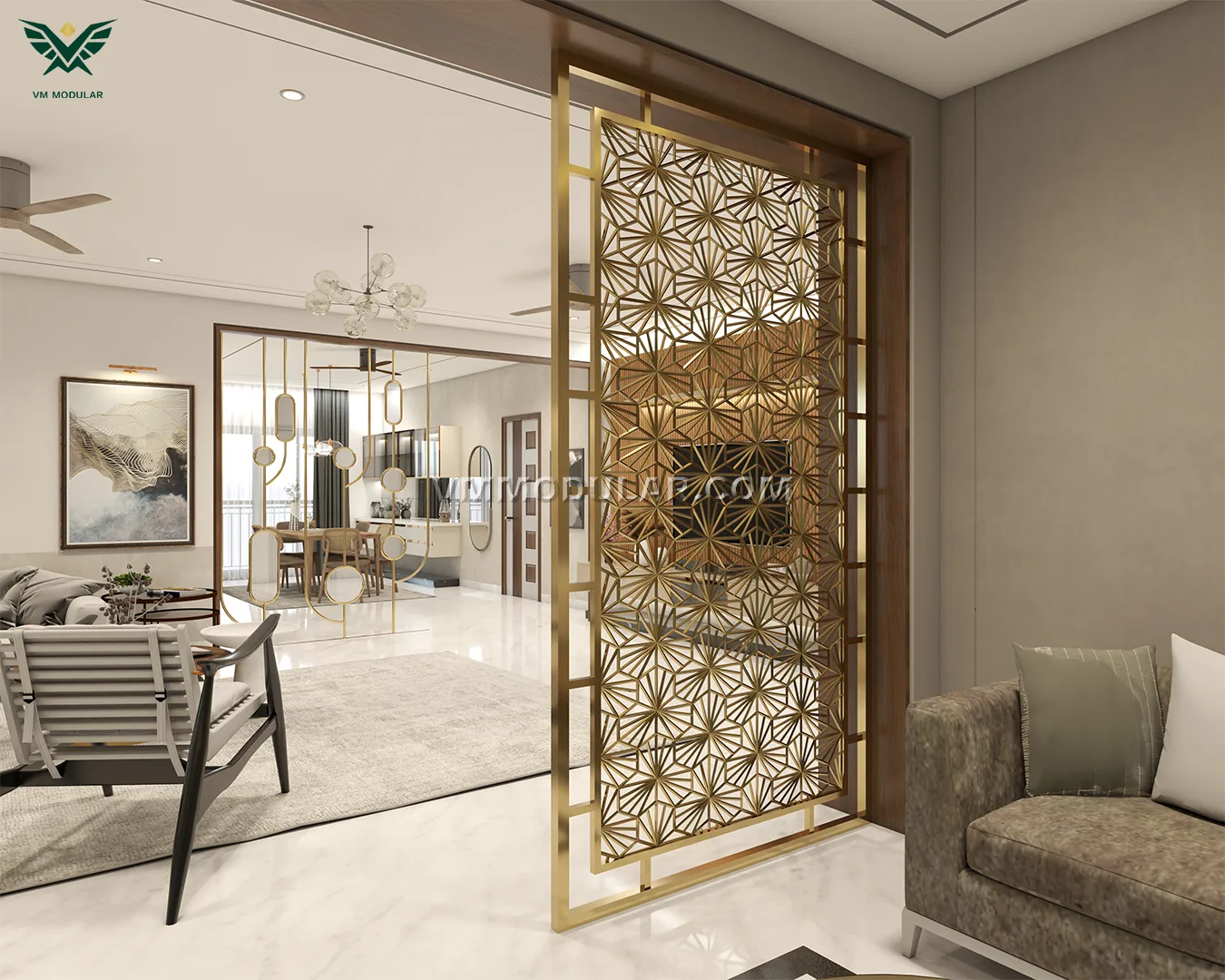 Perfect Partition Design for Your Living Room Layout