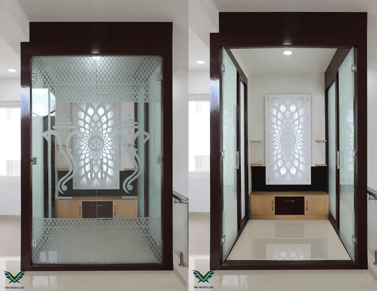 Trending Pooja Room Designs in Hyderabad