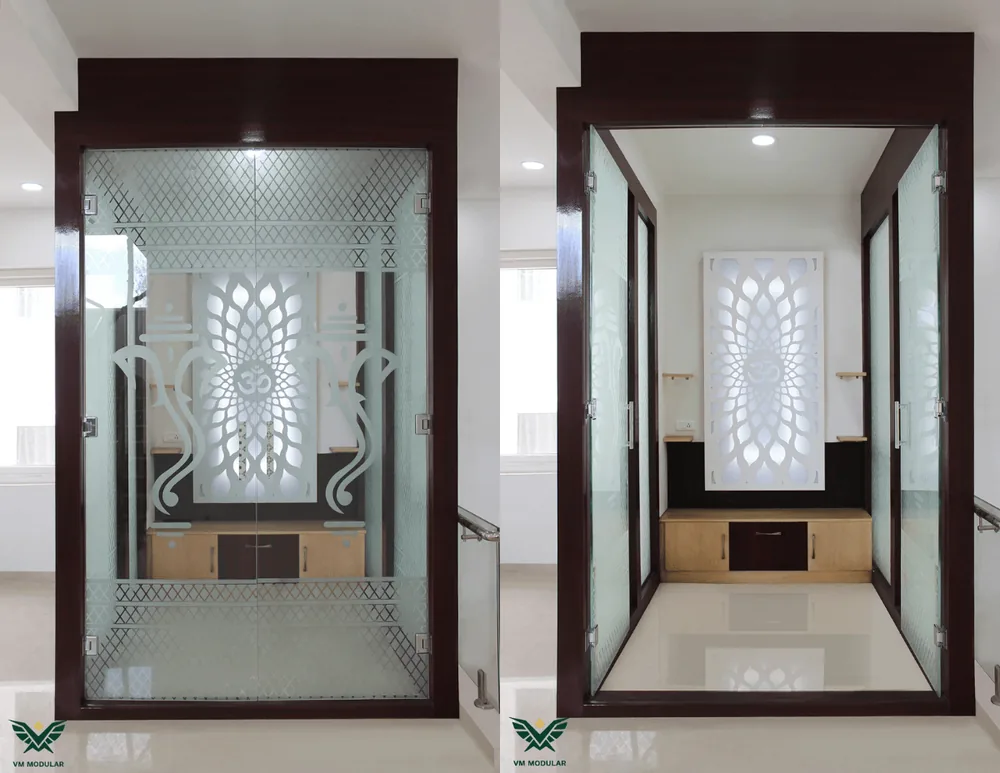 Trending Pooja Room Designs in Hyderabad