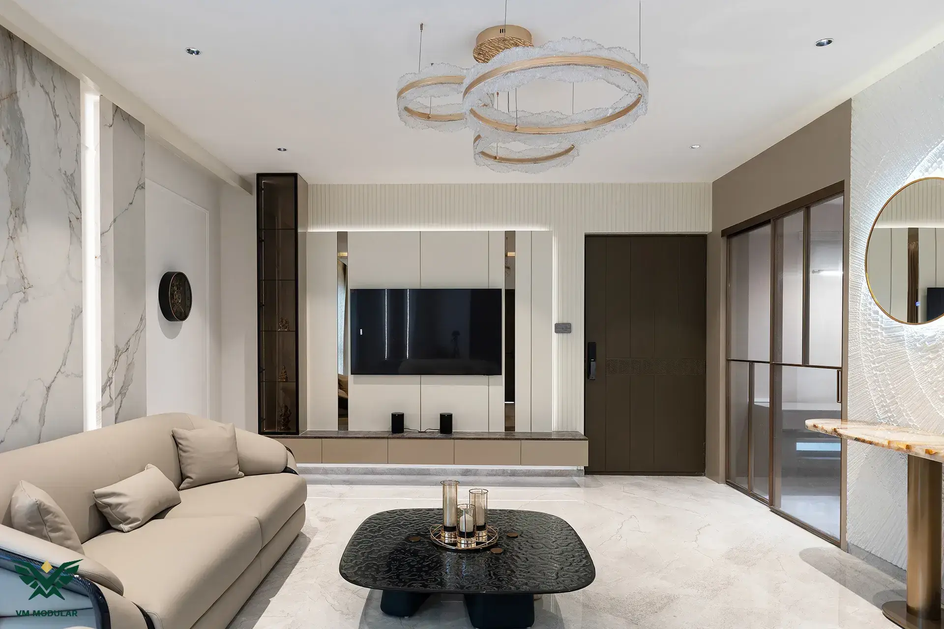 W by DSR, living room